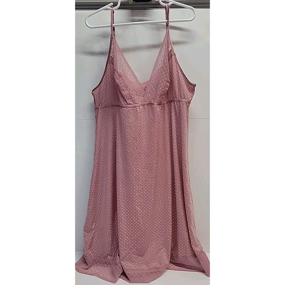Women's Victoria's Secret Chemise pink Lingerie Nightie Slip Sexy Sz M